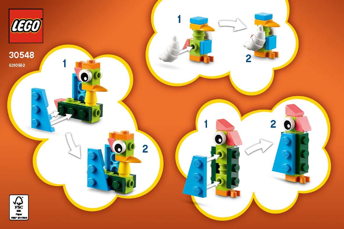 LEGO® Creator Bouw je eigen vogel (polybag) handleiding