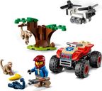 LEGO® City Le quad de sauvetage des animaux sauvages gameplay