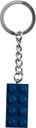 Oceaanblauwe 2x4 sleutelhanger