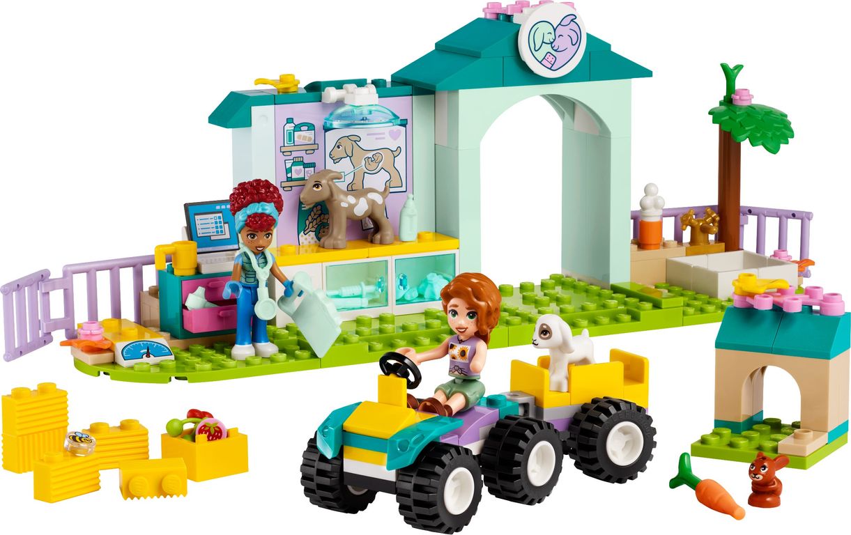 LEGO® Friends Clínica Veterinaria de Animales de Granja partes