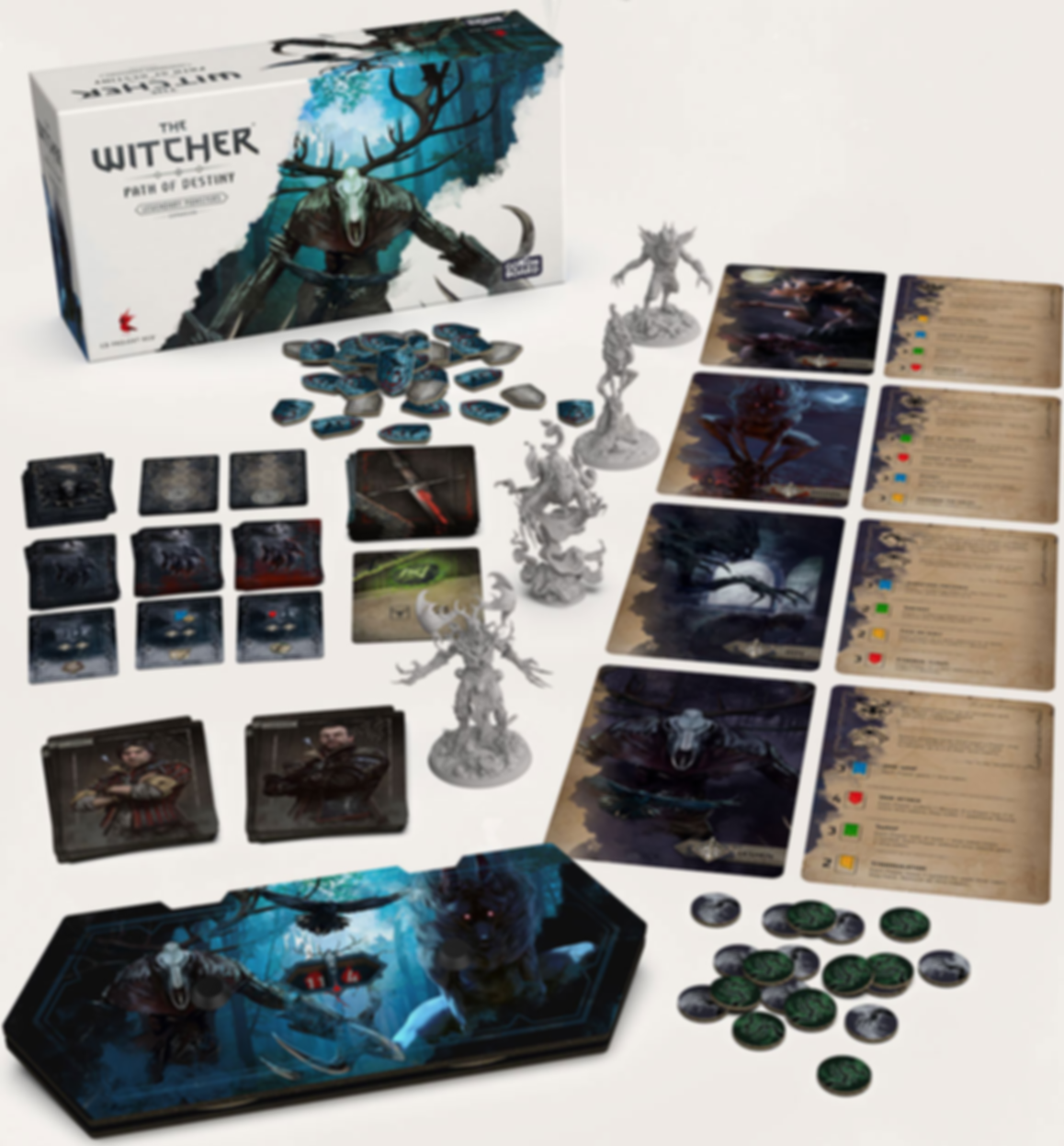 The Witcher: Path Of Destiny – Legendary Monsters componenten