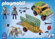 Playmobil® Wild Life Ranger's Truck with Elephant components