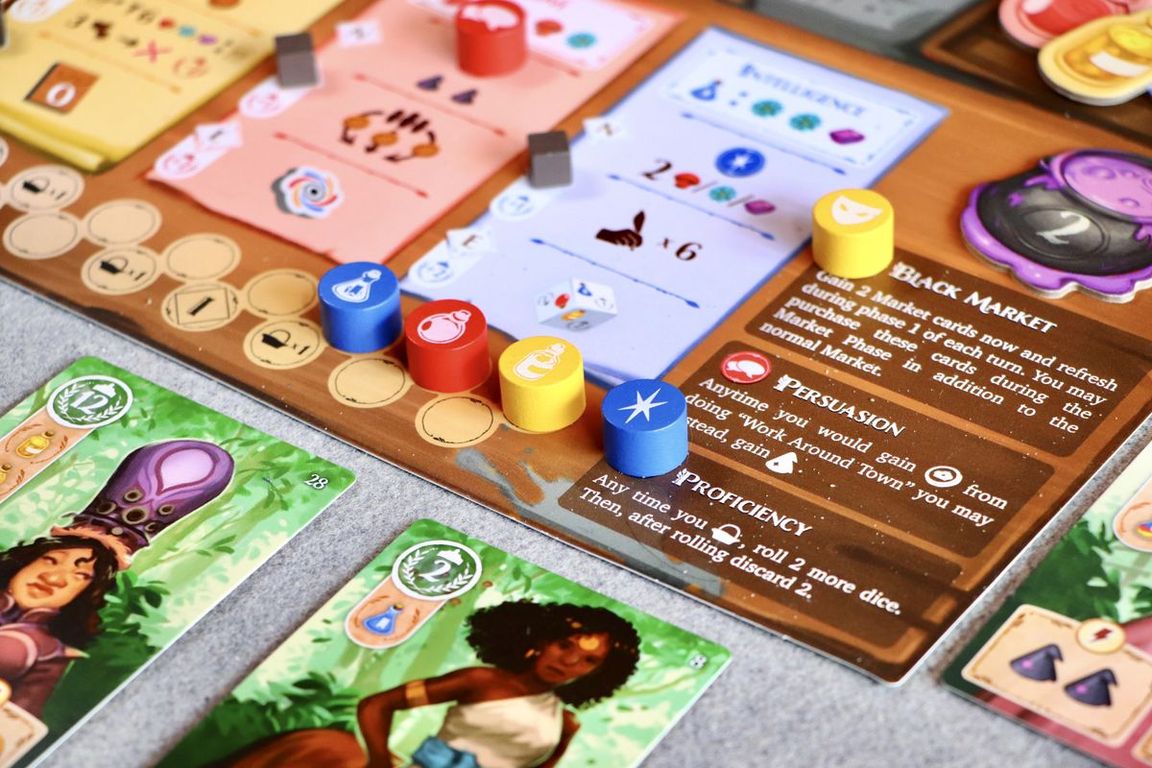 Potions of Azerland componenten