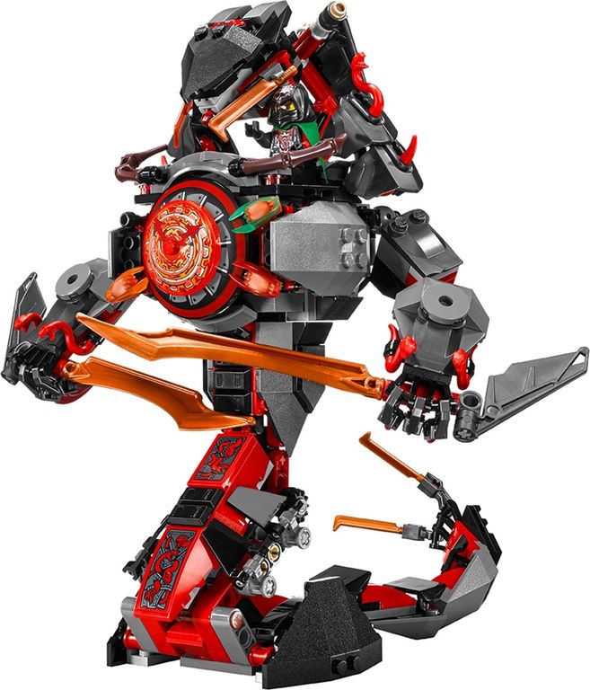 LEGO® Ninjago Dawn of Iron Doom components