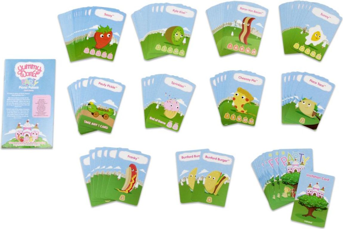 Yummy World: Party at Picnic Palace cards