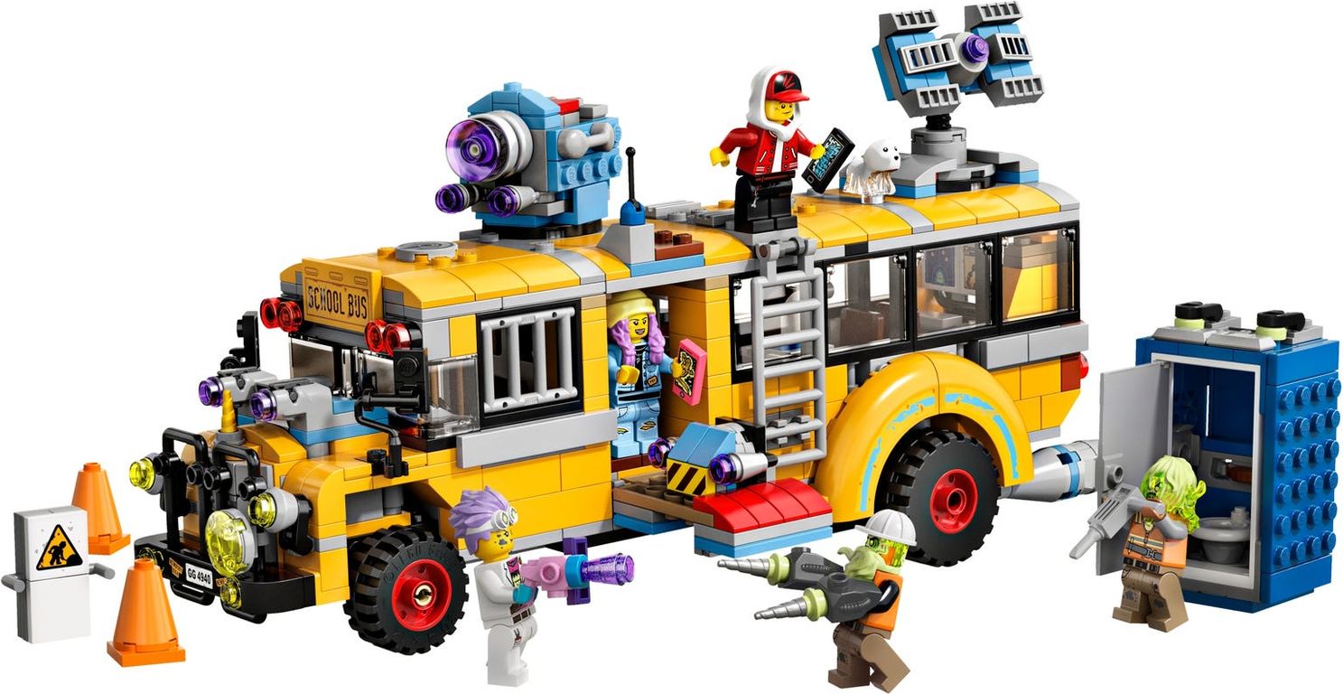 LEGO® Hidden Side Le bus scolaire paranormal gameplay