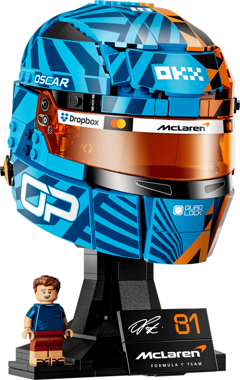 LEGO® Editions McLaren Mastercard F1® Team Oscar Piastri Helmet components