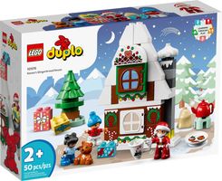 LEGO® DUPLO® Lebkuchenhaus mit Weihnachtsmann