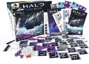 Halo: Fleet Battles - The Fall of Reach components