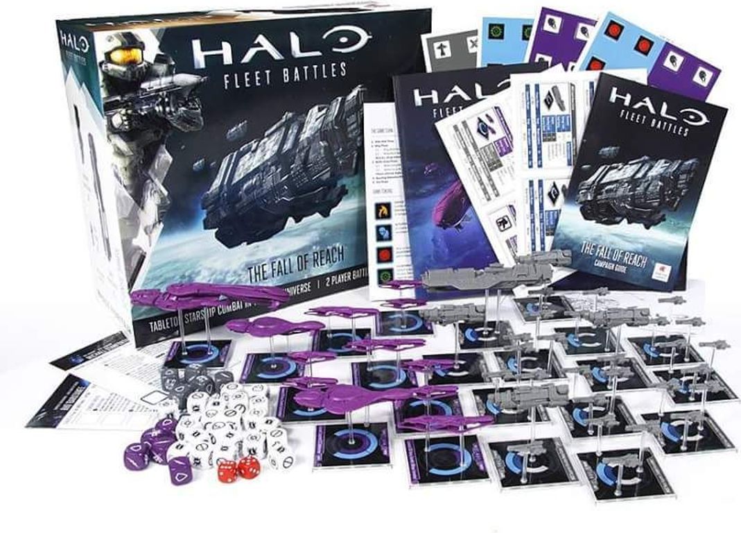 Halo: Fleet Battles - The Fall of Reach composants