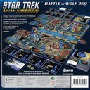 Star Trek: Away Missions parte posterior de la caja