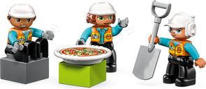 LEGO® DUPLO® Baustelle mit Baufahrzeugen minifiguren