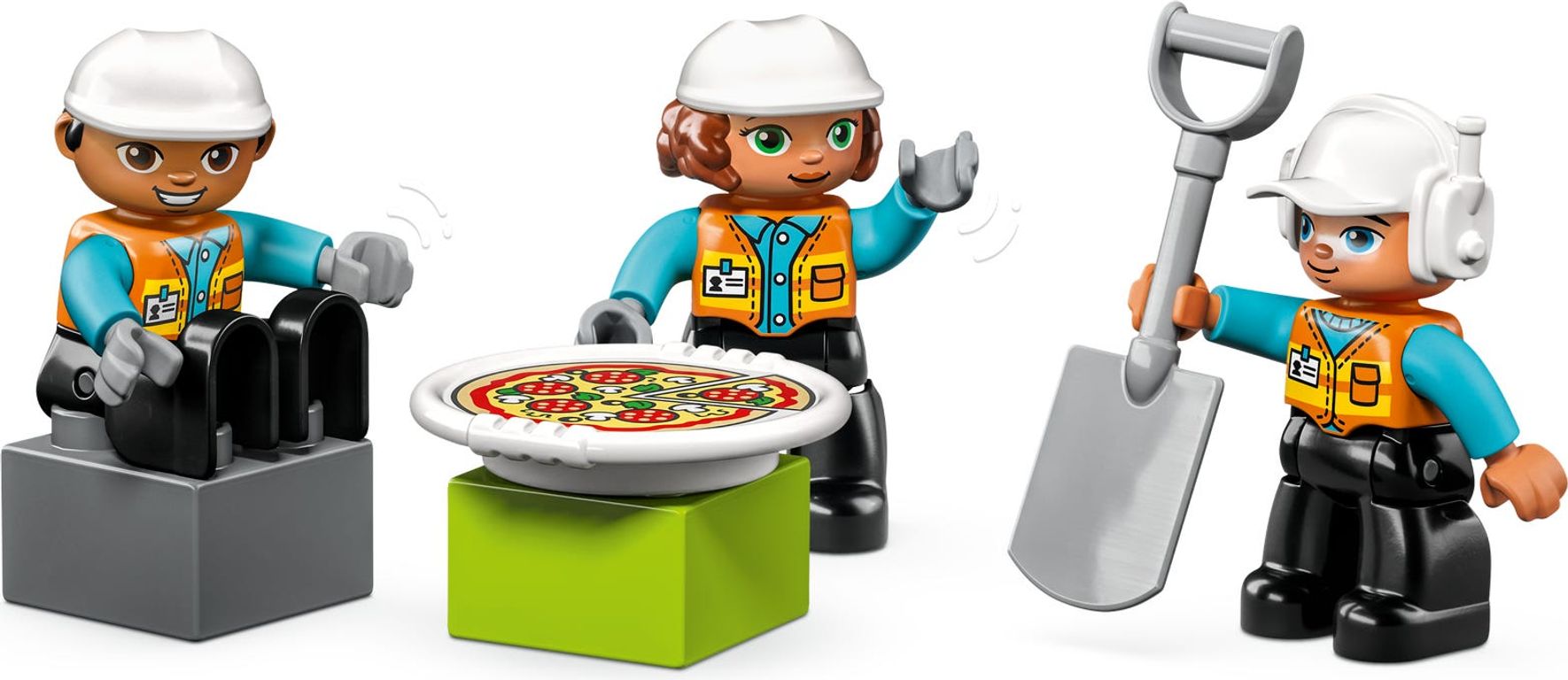 LEGO® DUPLO® Le chantier de construction figurines