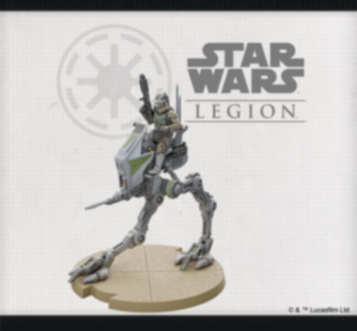 Star Wars: Legion – Republic AT-RT Unit Expansion miniature