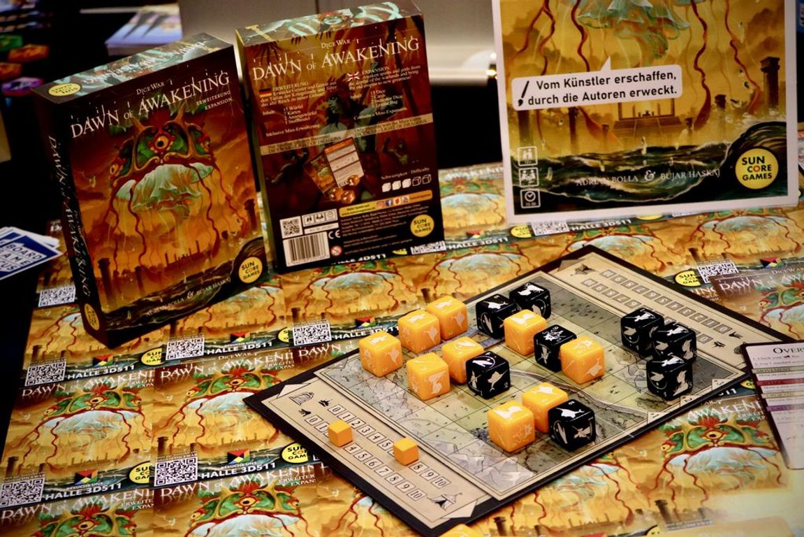 DiceWar: Dawn of Awakening componenten