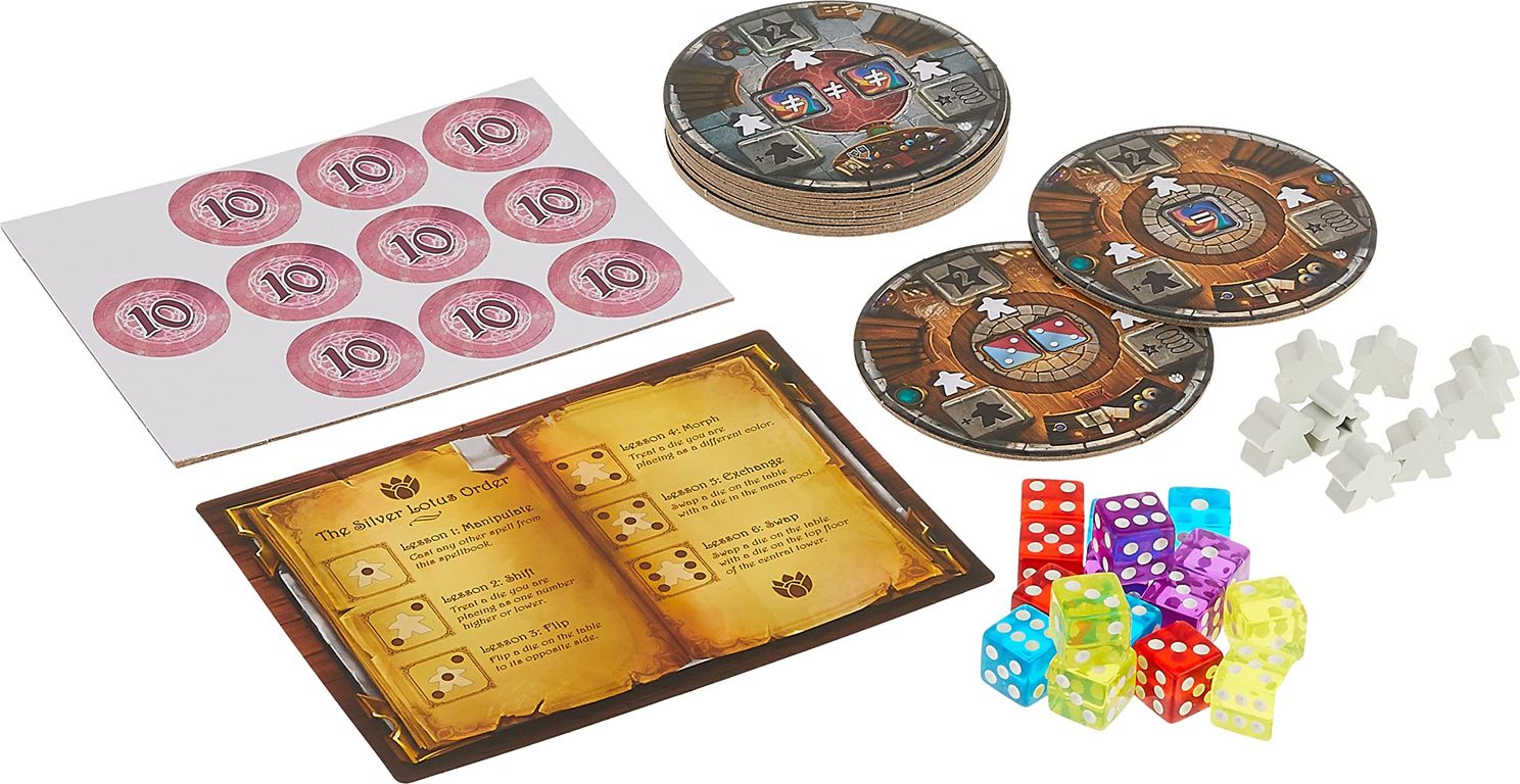 The Towers of Arkhanos: Silver Lotus Order Expansion composants