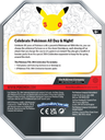 Pokémon: 30th Celebration - EX Tin back of the box