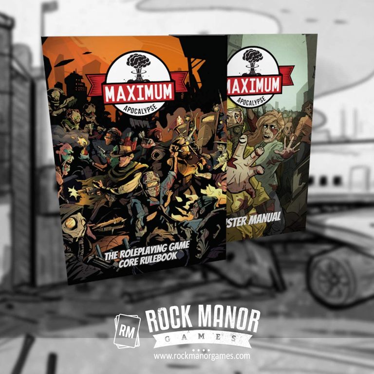 Maximum Apocalypse the Roleplaying Game Monster Manual boeken