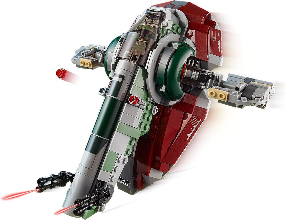 LEGO® Star Wars Boba Fett’s Starship™ components