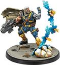 Marvel: Crisis Protocol – Cable & Domino miniatuur