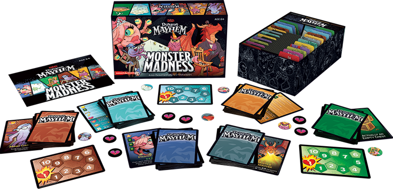 Dungeon Mayhem: Monster Madness partes