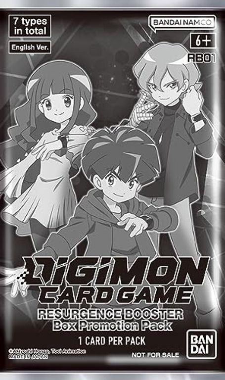Digimon: Card Game - Resurgence Booster Pack Set Display cards
