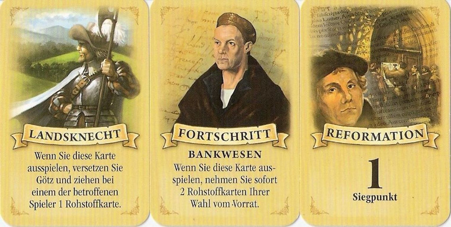 Catan Geographies: Germany cards