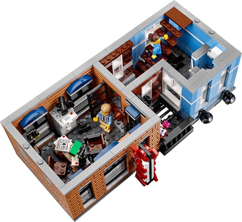 LEGO® Icons Detective’s Office interior