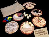 VivaJava: The Coffee Game: The Dice Game components