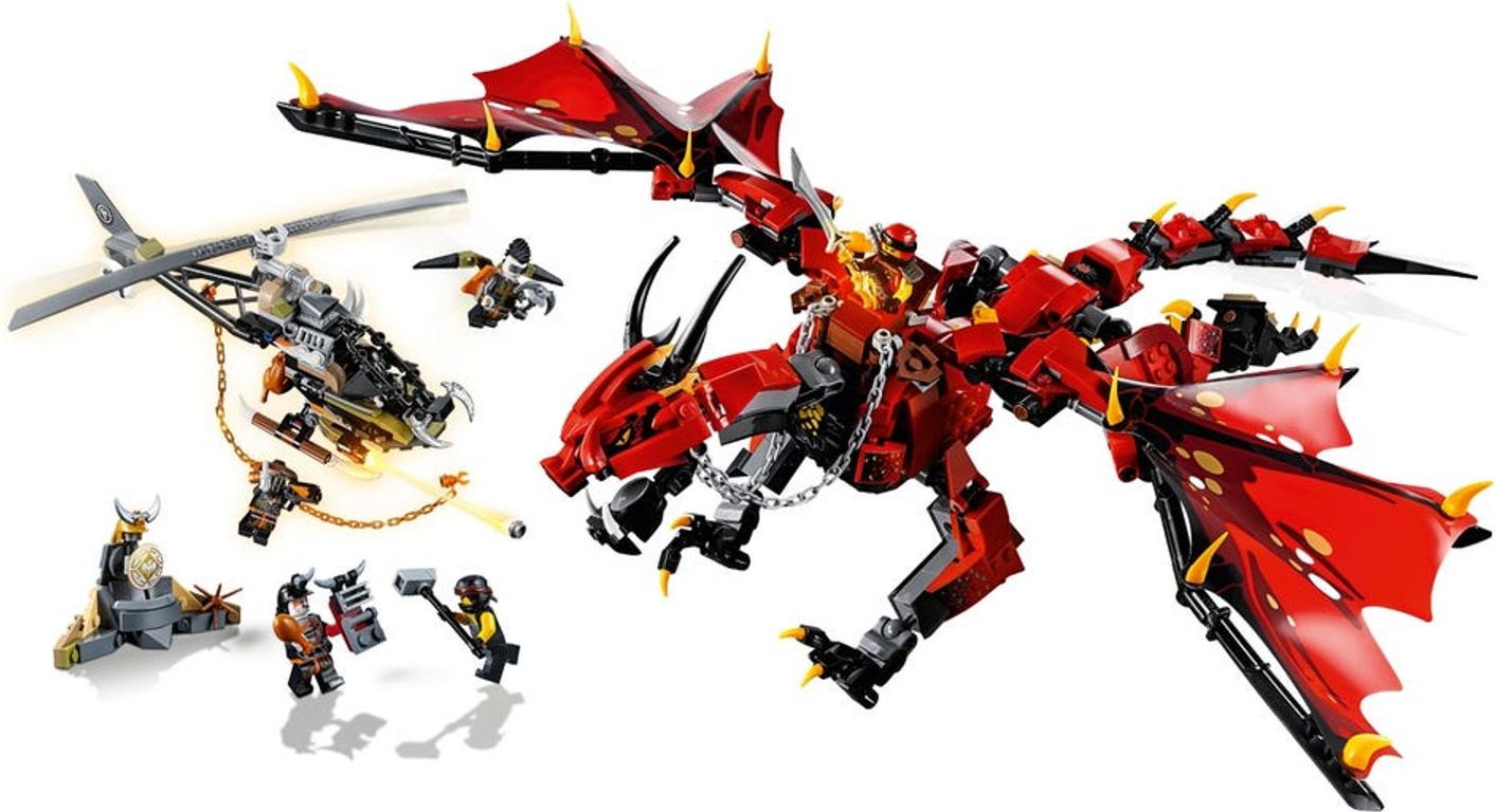 LEGO® Ninjago Le dragon Firstbourne gameplay