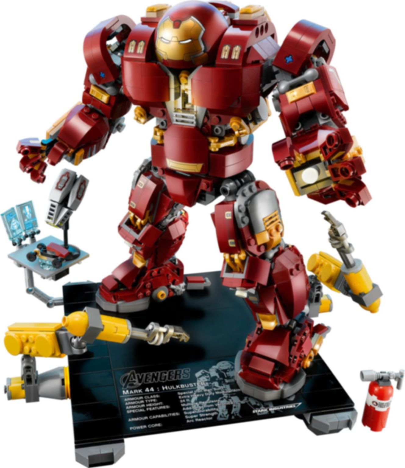 LEGO® Marvel Le super Hulkbuster composants