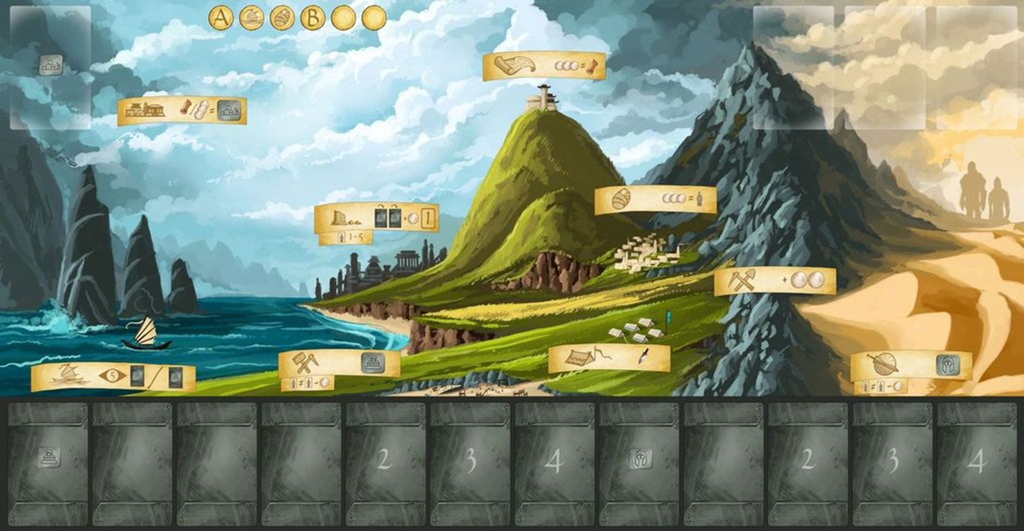 The Ancient World tavolo da gioco