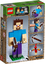 LEGO® Minecraft BigFig Minecraft: Steve con Loro parte posterior de la caja