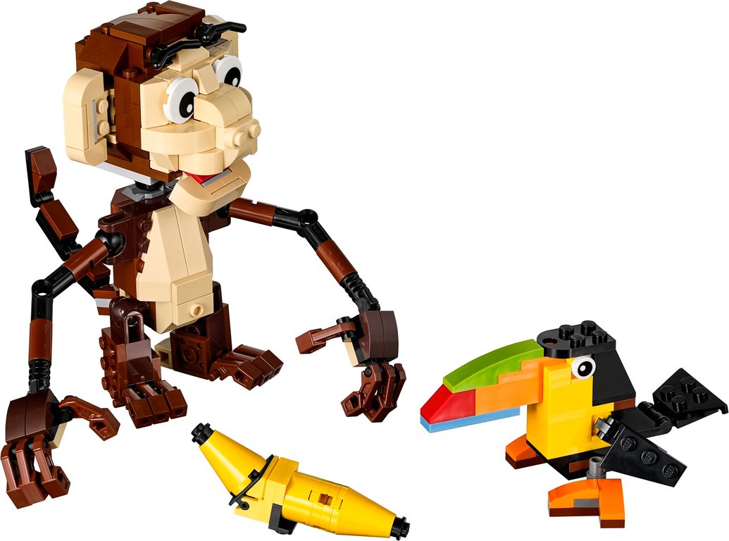 LEGO® Creator Les animaux de la forêt composants