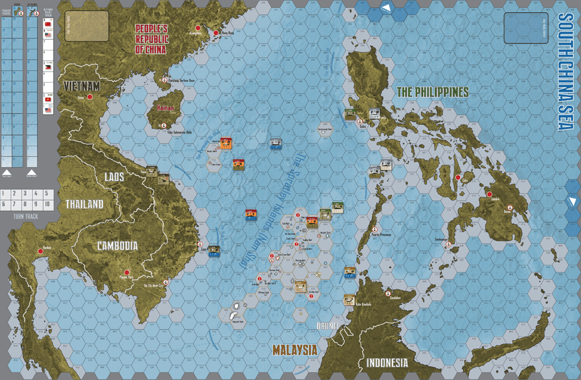 South China Sea plateau de jeu