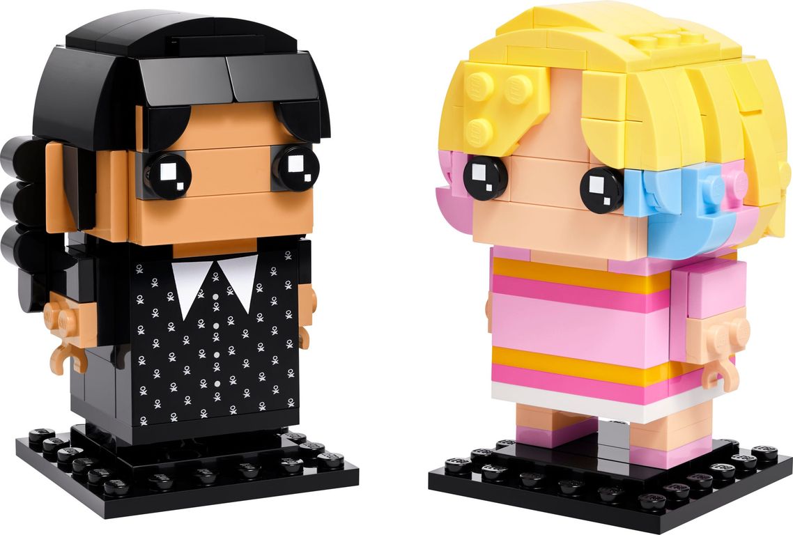 LEGO® BrickHeadz™ Miércoles y Enid caja