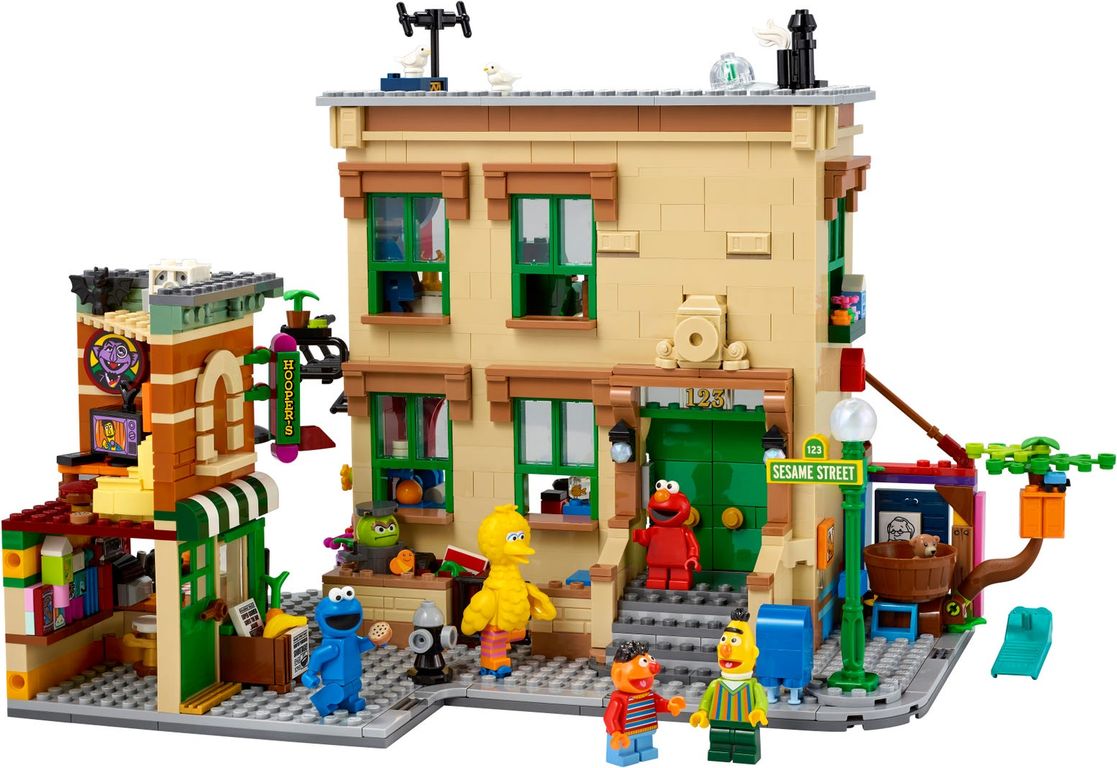 LEGO® Ideas 123 Sesame Street componenten