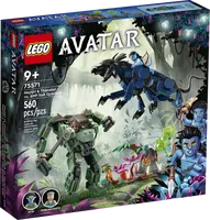 LEGO® Avatar Neytiri et le Thanator vs. Quaritch dans l’exosquelette AMP