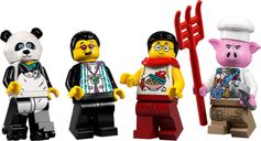 LEGO® Monkie Kid Pigsy's Noodle Tank minifigures