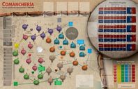 Comanchería: The Rise and Fall of the Comanche Empire game board