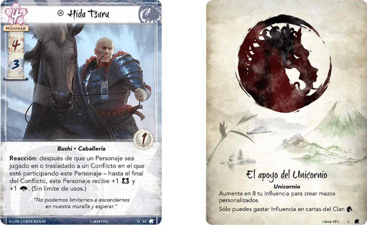 La Leyenda de los Cinco Anillos: El Juego de Cartas – Guerreros del Viento cartas