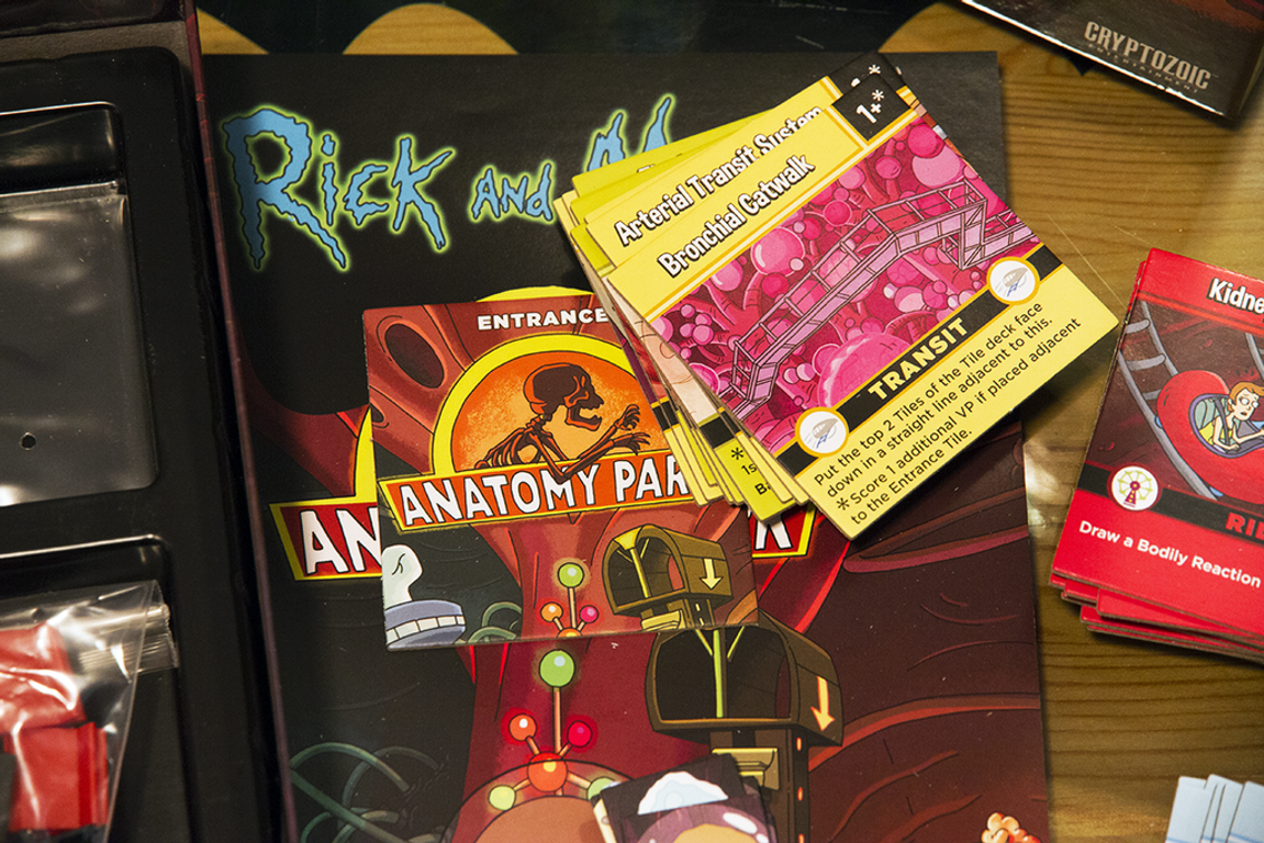 Rick and Morty: Anatomy Park - The Game komponenten