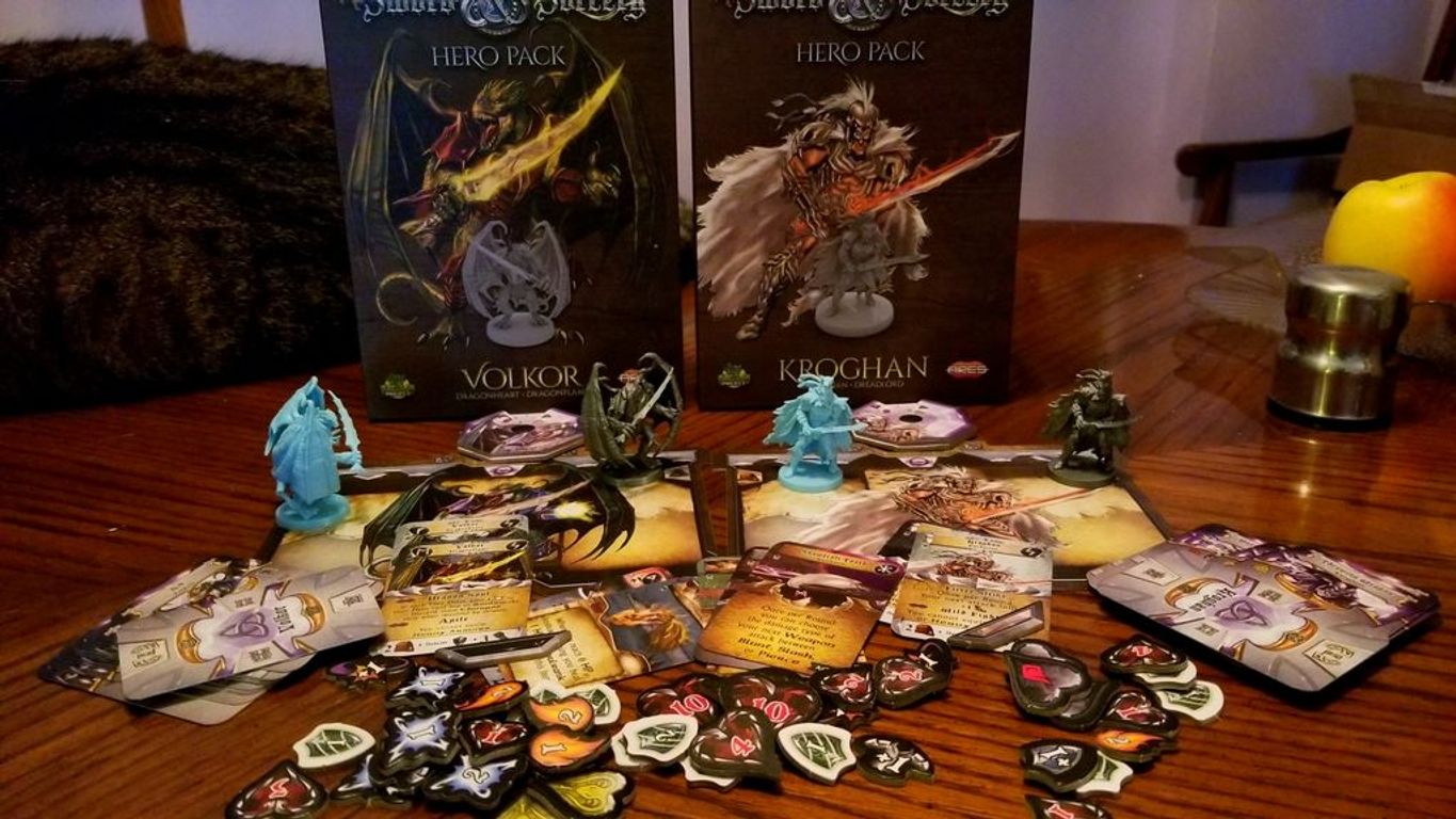 Sword & Sorcery: Hero Pack - Volkor Dragonheart/Dragonflame partes