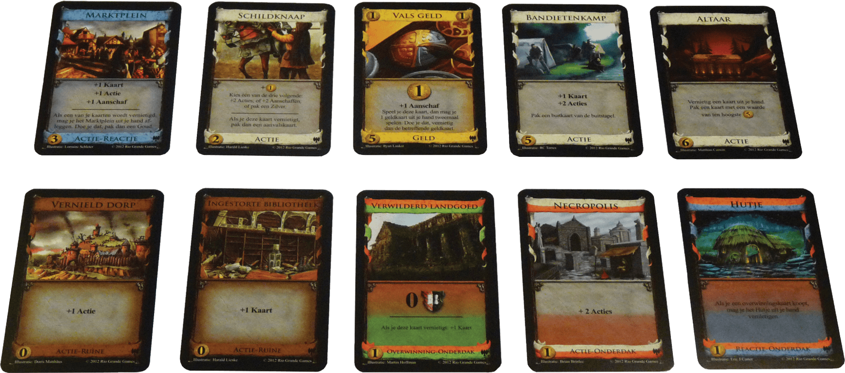 Dominion: Dark Ages cards