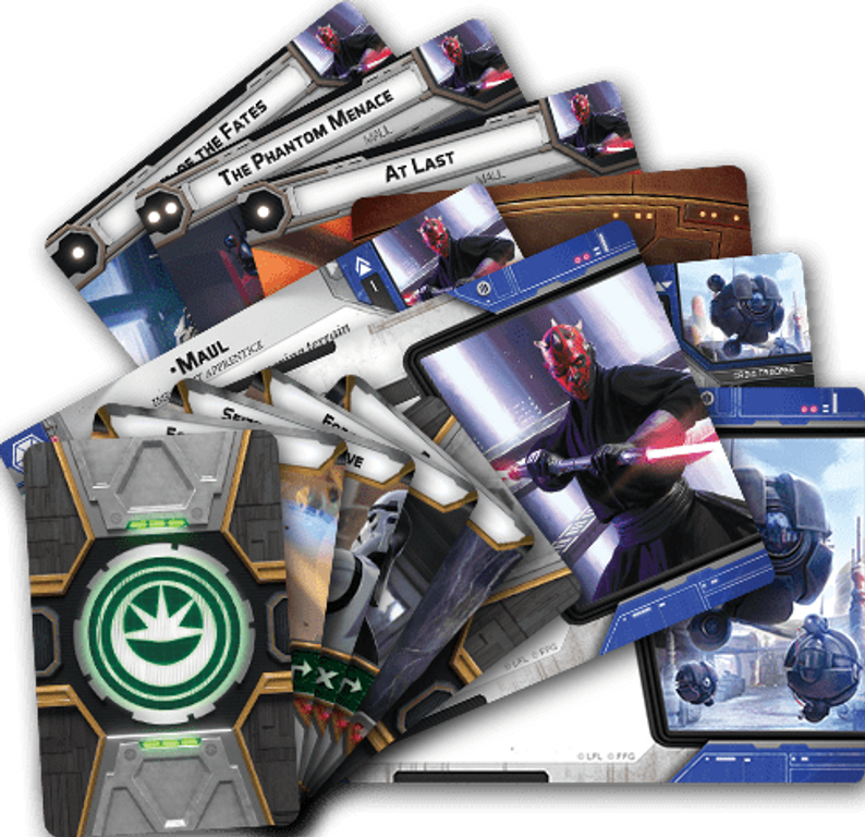 Star Wars: Legion – Darth Maul and Sith Probe Droids Operative Expansion cartas