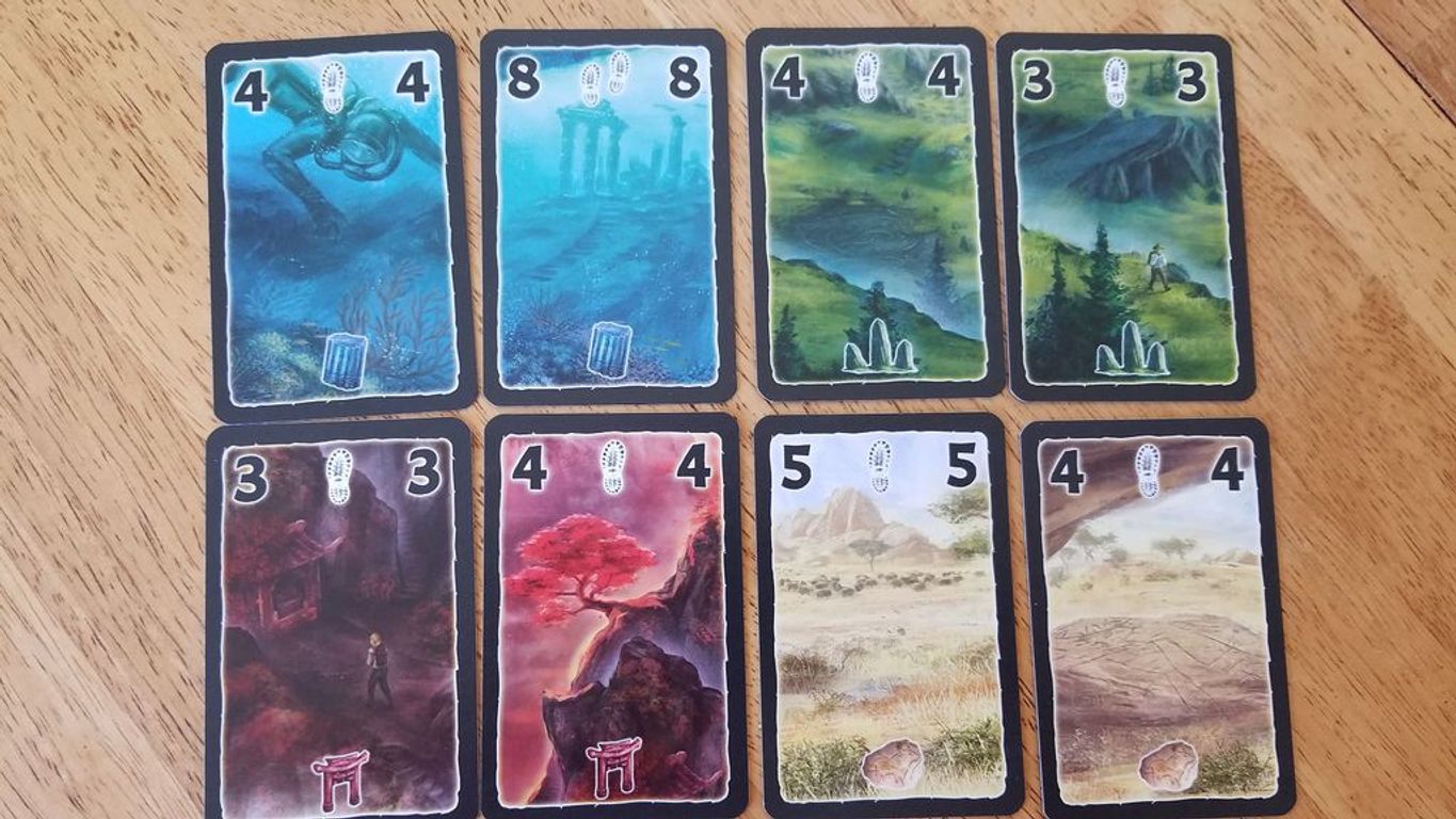 Lost Cities: Rivals cards