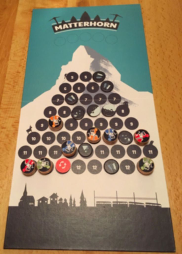 Matterhorn game board
