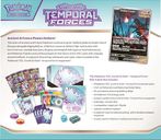 Pokémon TCG: Scarlet & Violet-Temporal Forces Pokémon Center Elite Trainer Box achterkant van de doos