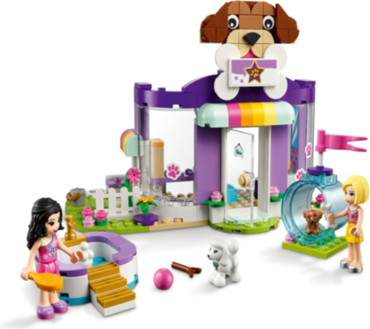 LEGO® Friends La garderie pour chiens composants