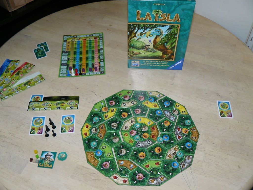 La Isla Explore the Island of Mystery Alea Ravensburger Board